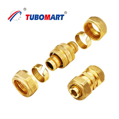 Resistência à corrosão Acessórios de compressão Pex Sem vazamento Acessórios de compressão Pex Al Pex