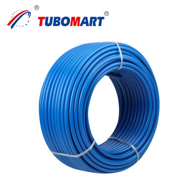 Alimentação com água Tubo Pex Vermelho e Azul 80 100 160 Psi Tubos de polietileno cruzados