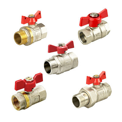 Tubos de gás Encanamento Válvula de esfera reta Brass Controle de gás natural Npt Válvula de esfera