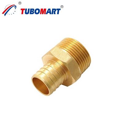 Sistemas de abastecimento de água 1/2 polegada Pex Crimp Acessórios Resistência à corrosão