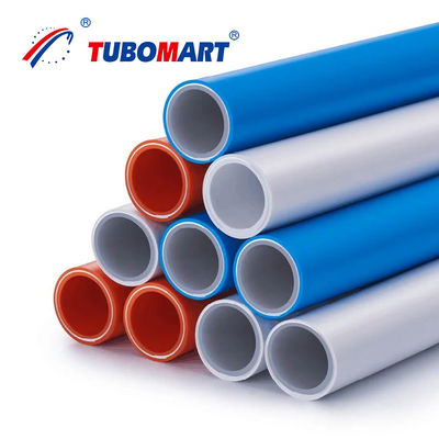 Tubos de água de Pex Branco Vermelho Azul DN 16 mm - 32 mm Tubos de Pex de Polietileno Cruzados