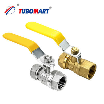 ISO 17484-1 & AS 417.8 NPT ou BSP Filamentos de Brass Valva de Esfera Forjada para Gás e Água