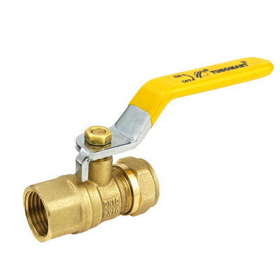 Fabrica SAI GLOBAL AS4617-2004 Valva de gás de latão certificada para encanamento Requisito de controlo para sistema de gás
