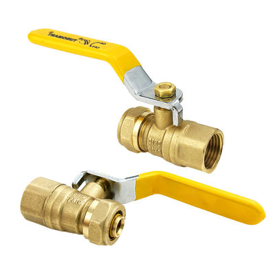 Valva de latão de boa qualidade ISO 17484-1 & AS 417.8 NPT ou BSP Fios Valva de latão para gás e água