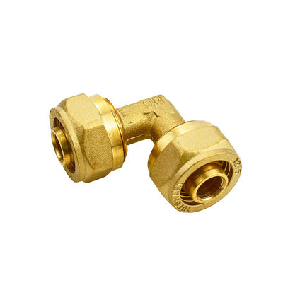 Fabrica Profissional Brass Elbow Tee Fitting Flexível União Direita Para Tubo de Plástico Fittings de parafusos de cobre para água