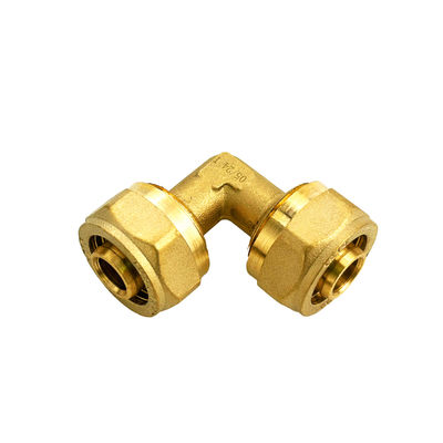 Acessórios de compressão de latão ISO 9001 Certificado ISO 9001/9002 ISO 14001