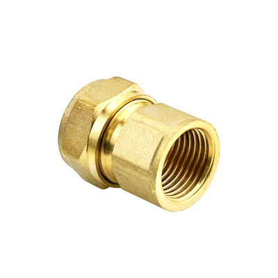 ISO 14001 Acessórios de pressão Pex de atrito Acessórios de compressão de latão