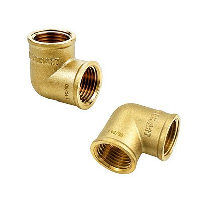 Fittings PEX de latão para conexões deslizantes curtas personalizados para tubos PEX e PE-RT personalizados