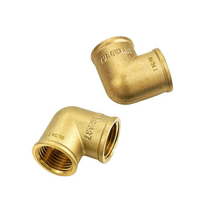 Fabricação Fornecimento PEX Expansion Fitting Female Threaded Elbow brass fitting sliding compression-sleeve