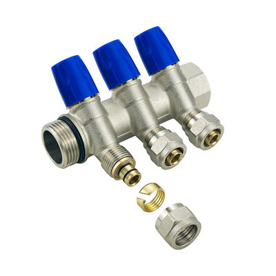 OEM Pex de Brass Manifold de água para sistema de aquecimento eficiente