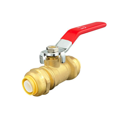 Acessórios de encaixe em latão Conector recto Tubo de encaixe Pex Cobre Livre de Chumbo Acessórios de encaixe em latão