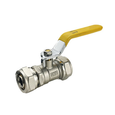 Suporte personalizado Tubomart forjado amarelo longo punho Brass válvulas de esfera válvula de gás de esfera