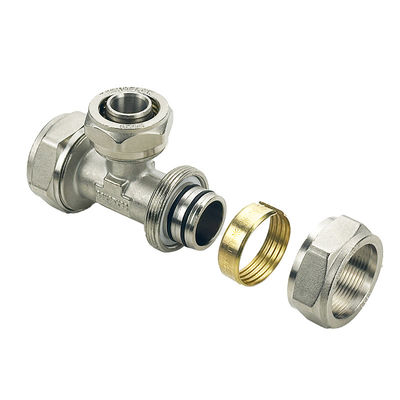 Fittings de ligação rápida Pex fáceis de instalar para sistemas de gás e água Tipo de ligação de compressão