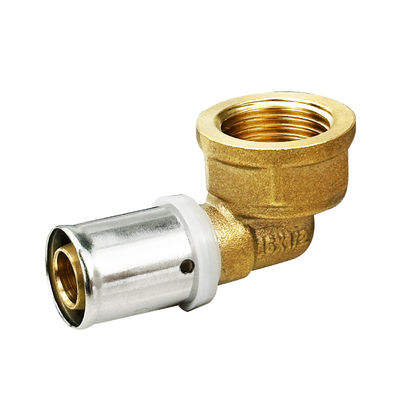 OEM Fittings de Pex Press fáceis de instalar com ODM e certificação ISO90001 para sistema de água a gás