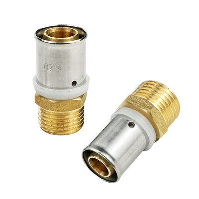 PEX Plumbing Brass Butt Weld Pipe Press Fittings TH Tipo 20mm 32mm 40mm Press Casting Fitting