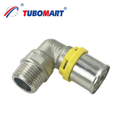 ISO9001 Acessórios de latão personalizados Acessórios de pressão de latão PEX PEX AL PEX