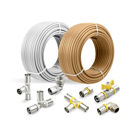 Tubomart Sistema de encanamento e gás Tubo de plástico composto Tubo de água Flexível Pex Al Pex Tubo