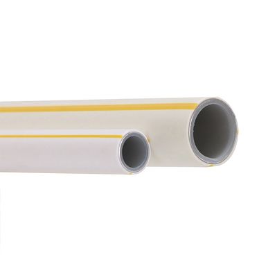 Pex Al Pex Tubo Para Sistema de Gás Tubo PEX de plástico de alumínio de camada múltipla 20 mm 32 mm Branco Amarelo Cores de aquecimento por piso PEX Al PEX Tubo