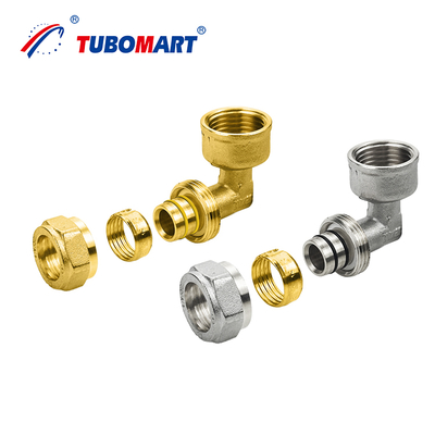 16-32mm Corrosão-resistente Brass Compression Fitting - OEM Custom para encanamento/Gas Air Hvac Systems Heavy-Duty Brass Pipe Fitting