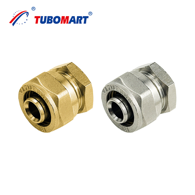 Fábrica Pex Al Pex Acessórios de compressão para sistema de gás / água ISO 9001/9002 Certificado personalizado