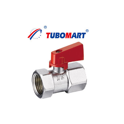 Controle de óleo de água de ar e gás de temperatura normal Manual geral Mini válvula de esferas de latão válvula de esferas de gás China BSP/NPT