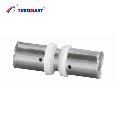 Tubomart OEM Wholesale High Pressure Brass Forged Press Fitting Unequal Union 16-40mm for Multilayer PEX/PERT Pipe