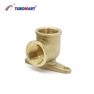Cotovelo fêmea de latão para conexões de parafuso de 1/2